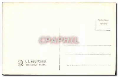 Rzym - Pałac Spada — wydawca P. E. Chauffourier, nr 720 — Rewers