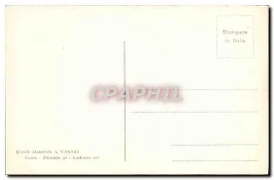 Ogólne ruiny term Karakolany — Rzym — wydawca A. Vasari — Rewers