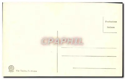 Loggie di Raffaello — Bóg spuszcza się na Synai — Wydawca E.O.C. Roma, nr 3961 — Rewers