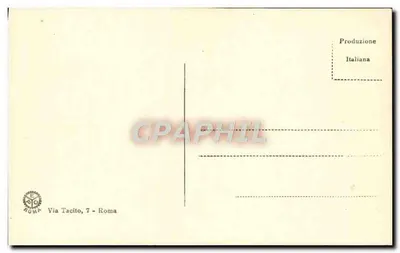 Logge di Raffaello — Adam i Ewa wyrzuceni z Edenu — Wydawca E. ROMP, nr 3951 — Rewers