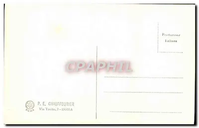 Igreja de San Pietro in Vincoli — Roma — editor P. E. Chauffourier — Verso