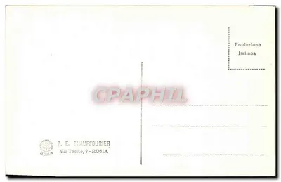 Iglesia de S. Gregorio en el Monte Celio — Roma — P. E. Chauffourier, n° 265 — Reverso