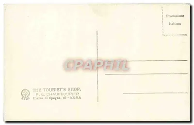 App. Borgia - S. Susanna — pintura a óleo — editor P.E. Chauffourier, n° 3241 — Verso