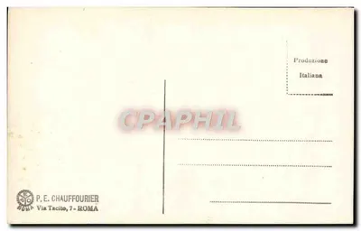 Apartament Borgia - Jedna drzwi - P.E. Chauffourier, nr 3981 — Rewers