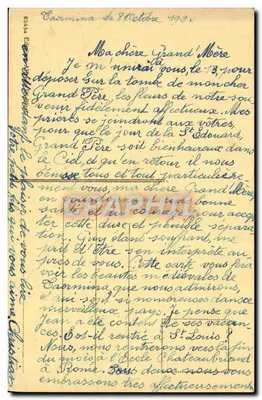 Taormina - Palácio S. Stefano — visão do castelo medieval com inscrição à mão — Verso