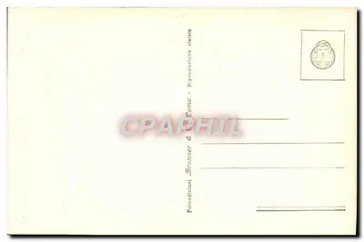 Rzym – Pałac Wenecji — widok panoramiczny — Brunner & C°, n° 1-270 — Rewers
