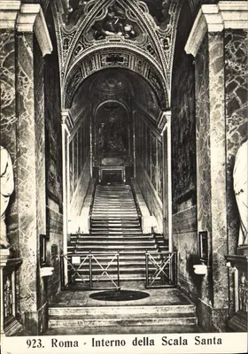 Roma - Interno della Scala Santa — wydawca Panamiglio, n° 923