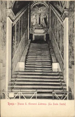 Scala Santa w Rzymie — Piazza S. Giovanni Laterano — numer seryjny nie widoczny