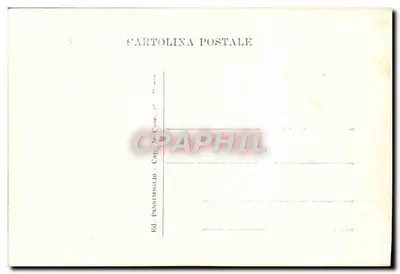 Rzym — Ogród Watykański z kopułą świętego Piotra — wyd. Cartoline Postale, n° A 796 — Rewers