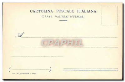 Roma — Campidoglio — éditeur Fot. Anderson — Verso