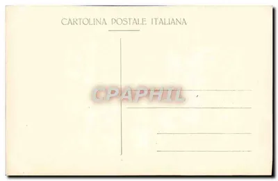 Stela arkaiczna - Palazzo dei Conservatori - Rzym — wydawca Cartolina Postale Italiana — Rewers