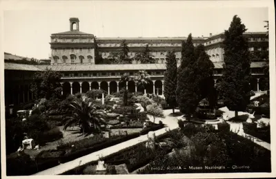 Rzym — Muzeum Narodowe — Chiostro — wydawca Brunner & Cie, n° 1-452