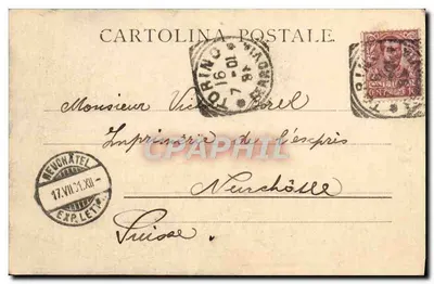 Monument do Wiktora Emanuela — Torino, 16 lipca 1901 — Römmner & Jonas, 8435 Alina — Rewers
