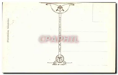 Plac Handlowy w Porto — wydawca A. T. Maldi, Mediolan — Rewers