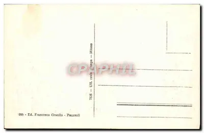 Pozzuoli - Solfatara (1814) - Ogólny widok — (Dal Morghen Biblioteca dott. Scipio de Fraja) — Rewers