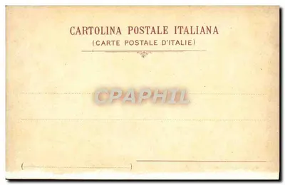 Capri - Marina grande — widok portu i skał — De Luca e C. - Napoli, nr 60 — Rewers