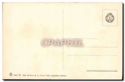 Tarantella — taniec włoski — Edit. Brunner & C., Como — Rewers