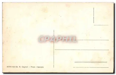 Castel Gandolfo — Jezioro i Wilejki — wyd. R. Cagnoli n° 46796-162 — Rewers