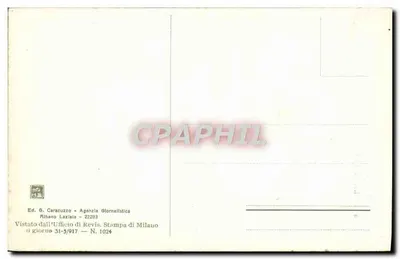 Nemi — Zamek średniowieczny — Wyd. G. Caracuzzo - Agenzia Giornalistica — Rewers