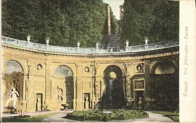 Villa Aldobrandini - Cascata - Frascati — número de série não visível
