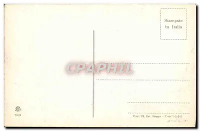 Monte Cessino - A Virgem com o Menino - S. P. Benedetto - S. Scolastica e Anjos (Sac. Beur) Afresco na Capela dos SS.mo — Verso
