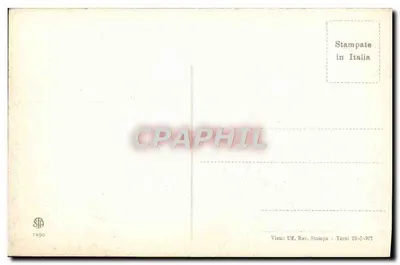 Montecassino — Abadia com balcões — editor STA, n° 1890 — Verso
