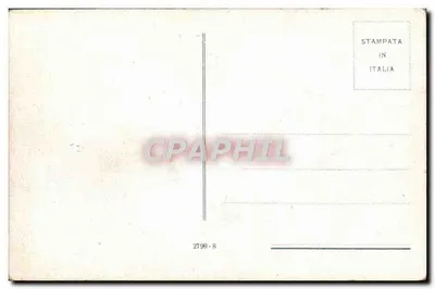 Napoli — Castello dell'Ovo — Widok zamek nad morzem z rybakami — Hoppola — Rewers
