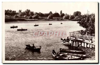 Vichy - Margens do Allier — editor Yd. M. n° 124