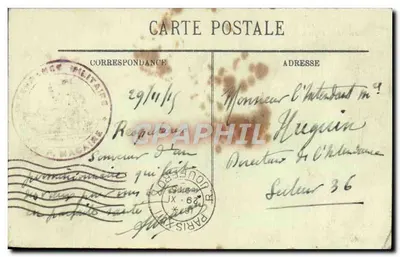 Paryż — Wielka Kolejkarka, Aleja Suffren — LL. n°489 — Rewers