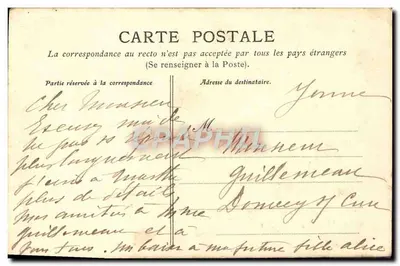 Castelo de Vayres — Coleção Histórica dos Castelos de Gviennne — editor Michel e Forget, n°38 — Verso