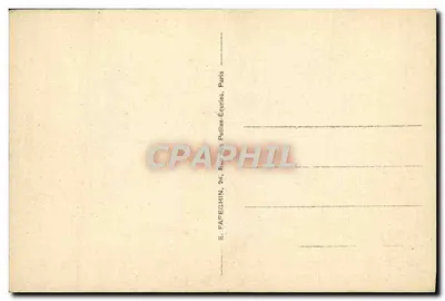 Palácio de Versailles — O Palácio e a Orangerie — E. PAREGHIN, 24, rue des Petites-Écuries, Paris — Verso