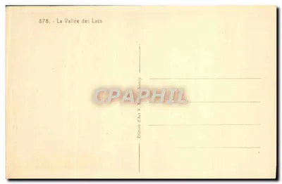 A Valle dos Lagos — vista panorâmica — Edição de Arte V. Roeder Nancy, n° 878 — Verso