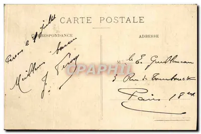 Floresta de Caruelle — A Pedra Turquesa — Ed. Léon Guillaume — Verso