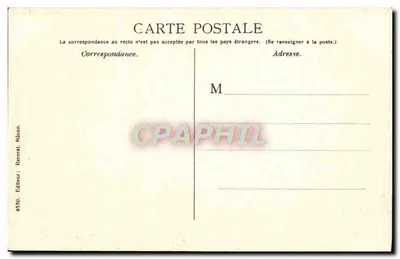 Mâcon — Vista Geral — Editor Raverat, n° 6530 — Verso