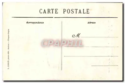 Amiens — Katedra — Dziecięca Statua Placzu, dzieło Blasseta — Celule Lacour-Berthiot — Rewers