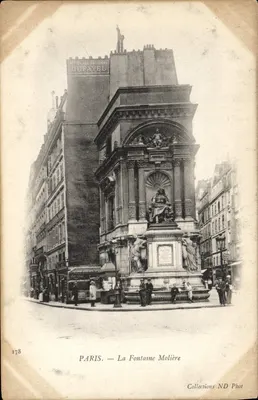 Paris — Fontaine Molière — Editor ND Phot, n° 178