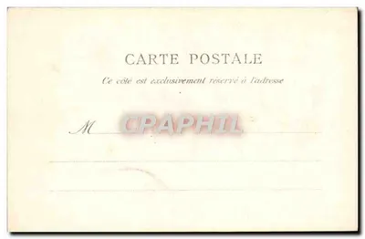 Bordeaux — De Allées d'Orléans — M. D. Edit. — Achterkant