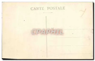 Ruiny Crozant (Creuse) — strona zachodnia — wydawca Nussac, seria 77 — Rewers