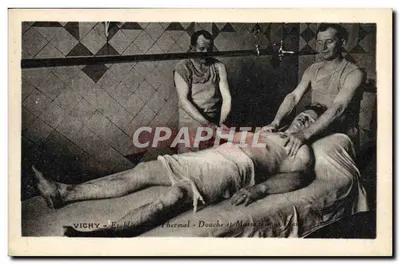 Vichy - Estabelecimento Termal - Chuveiro e Massagem sob a Água