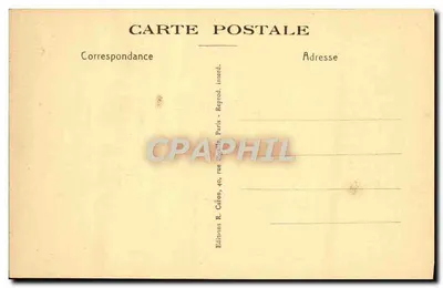 LYONS-la-FORÊT (Eure) — Vista Geral — Edições R. Caton, Paris — Verso