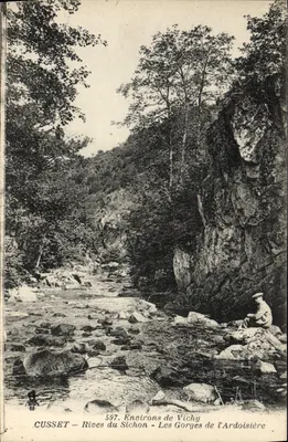 Gorges da Ardoisière — Rios do Sichon — Arredores de Vichy — CUSSET — n°597
