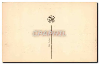 Ermenonville — El castillo — Fotógrafo DESAIX, Brumeces — Reverso