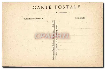 Retorno das tropas francesas a Strasbourg — Edição J. Cussac, Paris — Verso