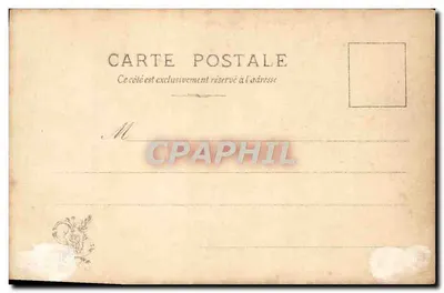 Stara pocztówka Salon 1902 Guillemet Falaise A Equihen — Rewers