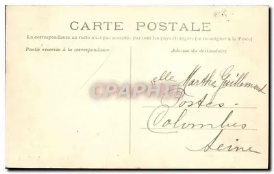 Cosne-sur-l'Œil — Katedra — Wydawnictwo Cliché L. Chemel — Rewers
