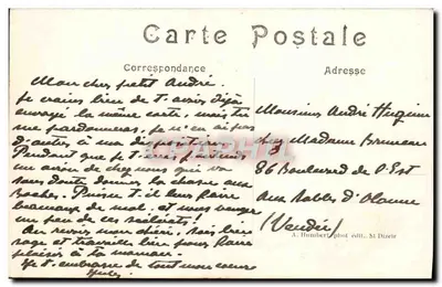 Revigny (Meuse) — A rua de Vitry — Batalha da Marne (6 ao 12 Setembro 1914) — Verso