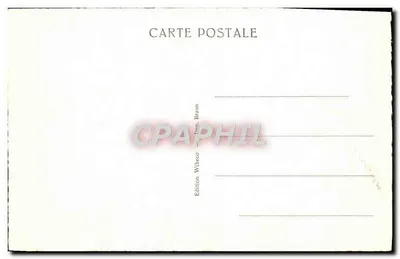 Riquewihr — Fachada oeste da Porte Haute — Edição Wibeco, Imp. Braun — Verso