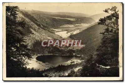 La Vallée des Lacs — vue panoramique depuis un promontoire — éditeur REAL-PHOTO C.A.P. - PARIS, n°109