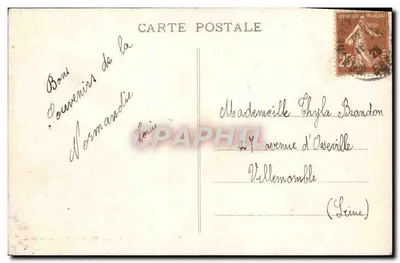 Les Champeaux - Urodziste mieszkanie Charlotte Corday — Rewers