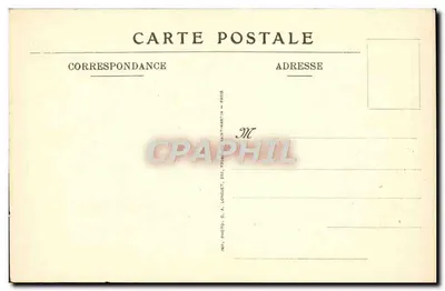 Reims — Almanlar Parvis Meydanı'nda kamp yapmaktadır — Jules Macalot, édit. Reims — Arka yüz